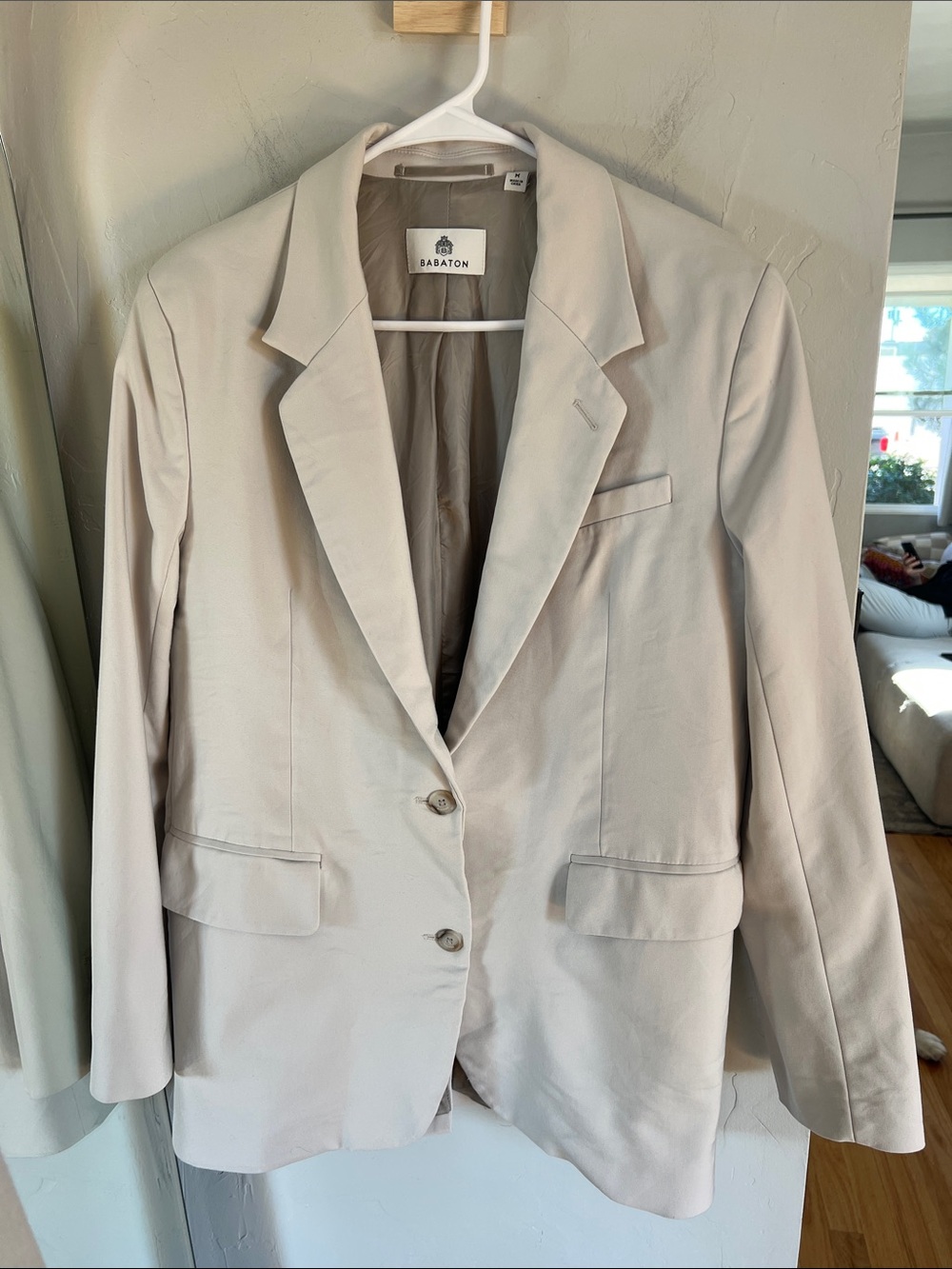 Babaton Women's Cream Blazer